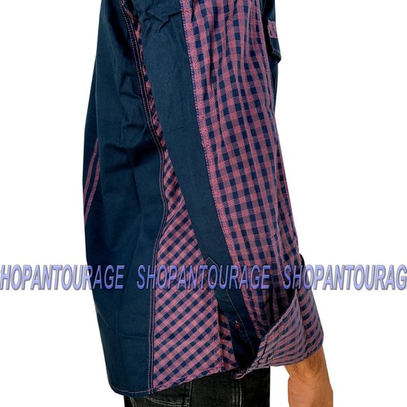 English Heroes EHW163 L/S Button Down Men`s Shirt - Picture 3 of 6